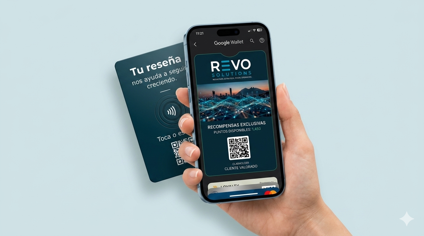 Mockup de la tarjeta de lealtad con tu marca